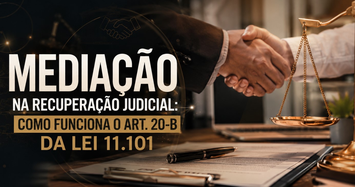 Mediação na recuperação judicial: como funciona o art. 20-B da Lei 11.101 - AGA Advocacia - Advogado do Agronegócio em Cuiabá – Reestruturação, Dívidas Rurais e Recuperação Judicial