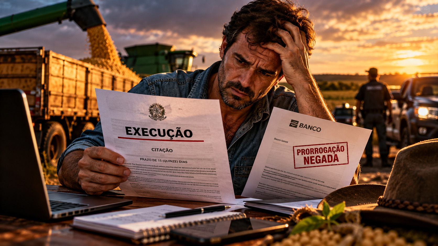 Banco negou a prorrogação da dívida rural e entrou com execução: ainda dá para suspender a cobrança? | AGA Advocacia